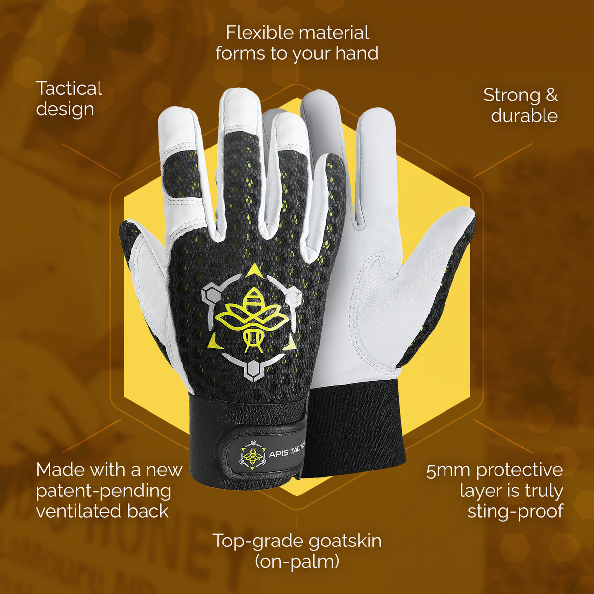 Apis Tactical Beekeeping Gloves