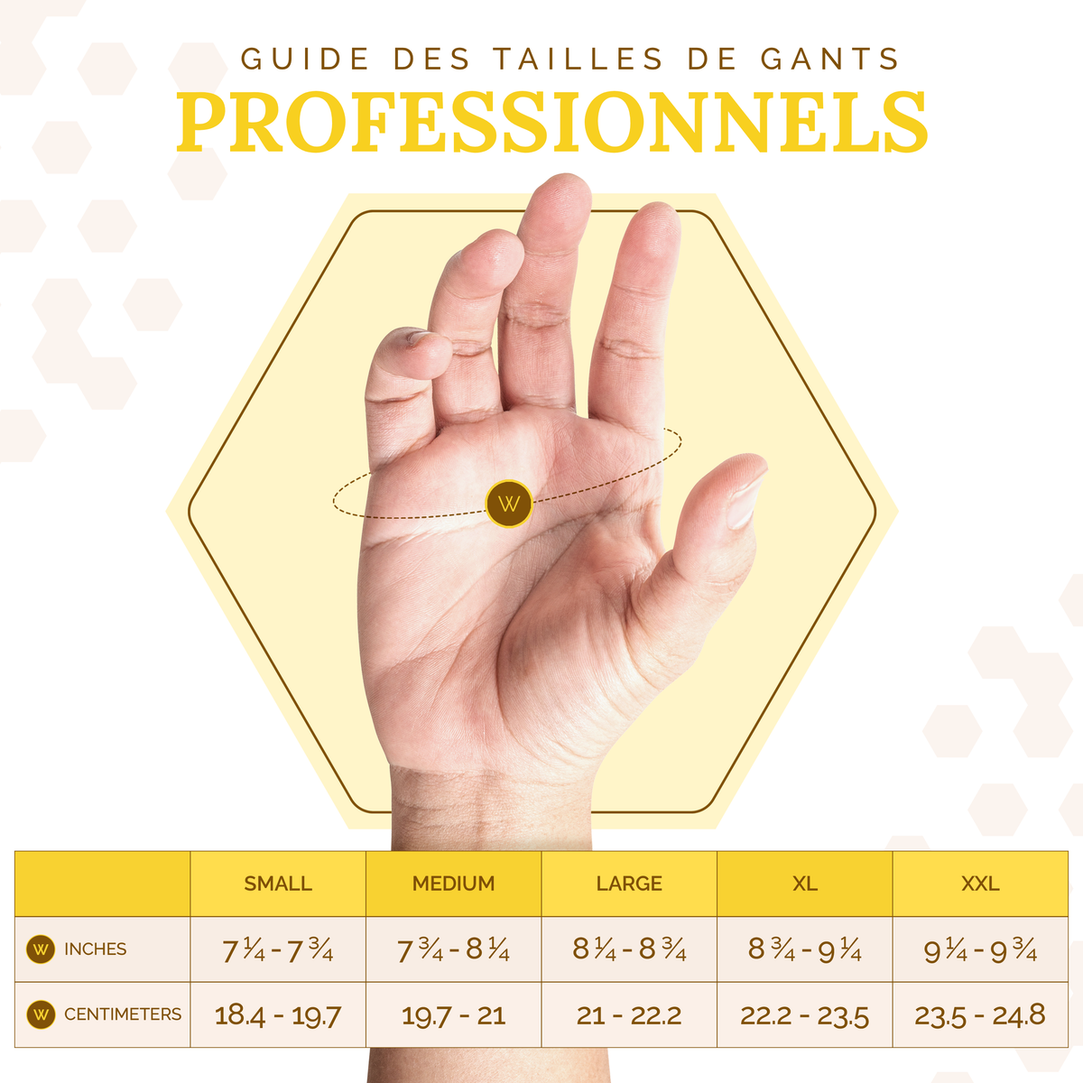 Gants d'apiculture Apis Tactical PRO blancs