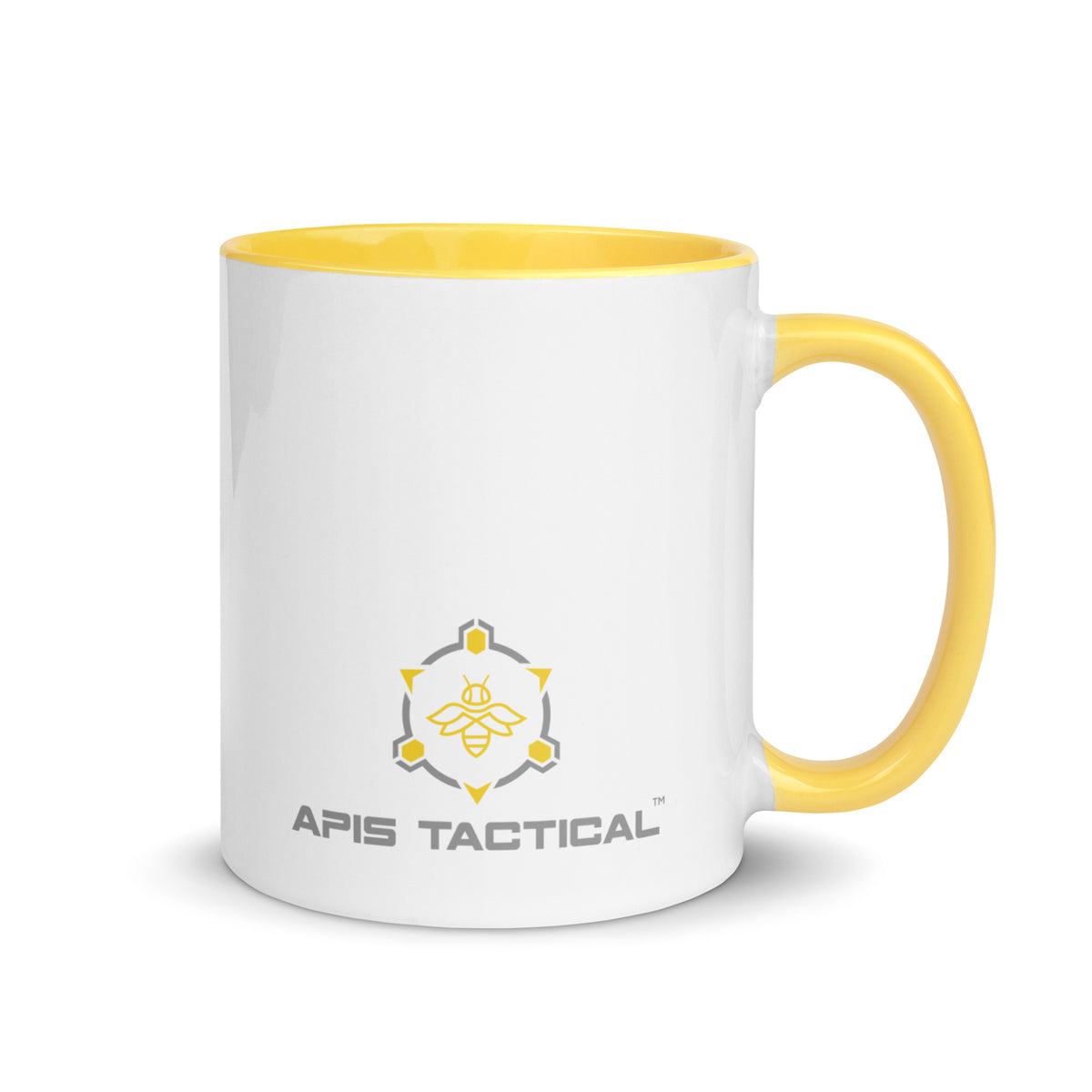 Mug « Laisse-moi BEE » avec intérieur jaune