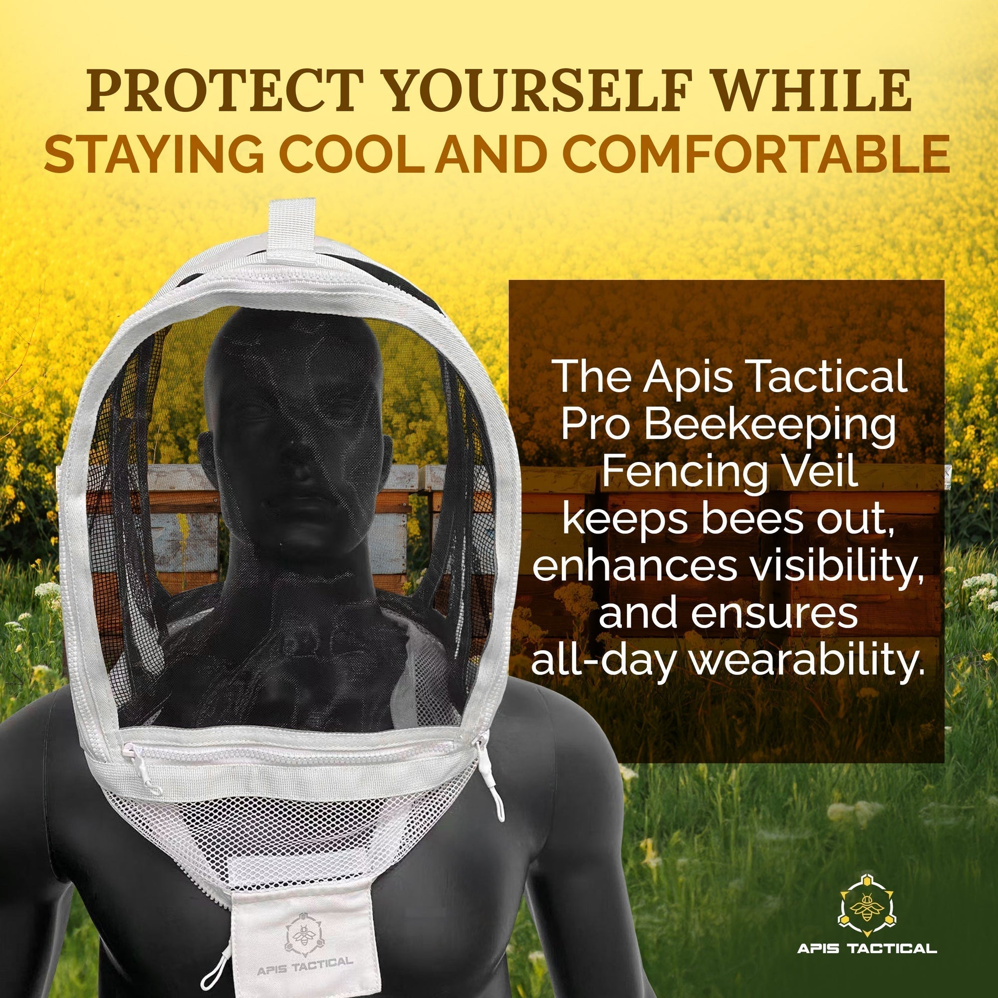 How to Attach the Fencing-Style Veil and Round Hood to Your Beekeeping Suit (Without the Frustration)