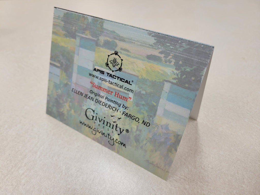 Cartes de vœux sur le thème de l'apiculture