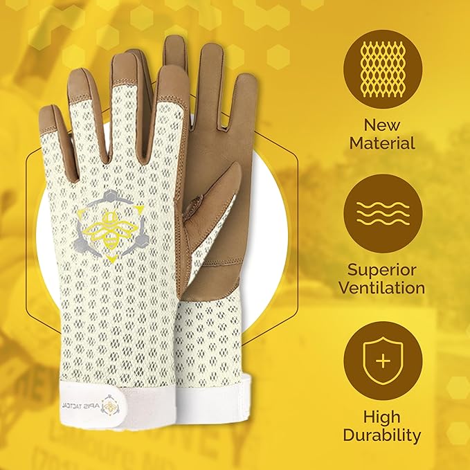 PIGSKIN Apis Tactical Heavy Duty Beekeeping Gloves
