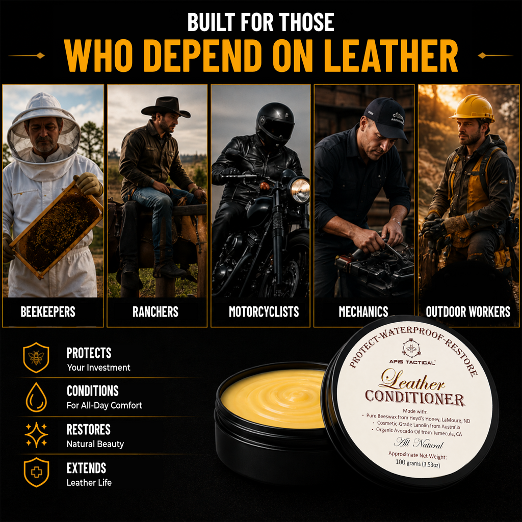 Apis Tactical Leather Conditioner