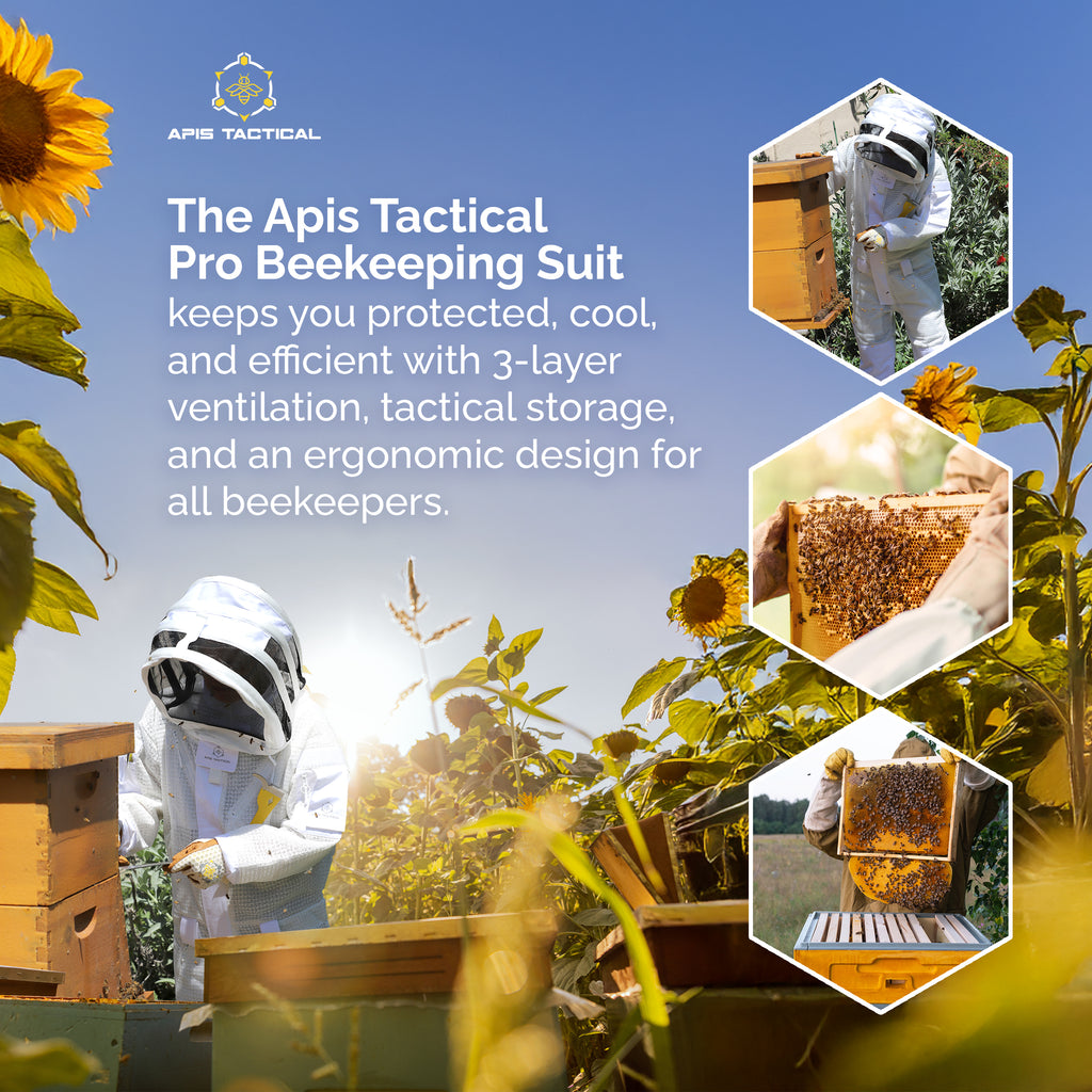 Combinaison d'apiculture intégrale Apis Tactical PRO