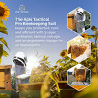 Combinaison d'apiculture intégrale Apis Tactical PRO