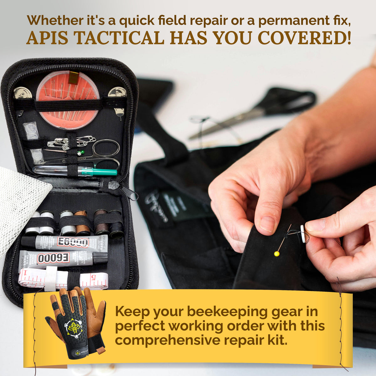 Apis Tactical Garment Repair Kit