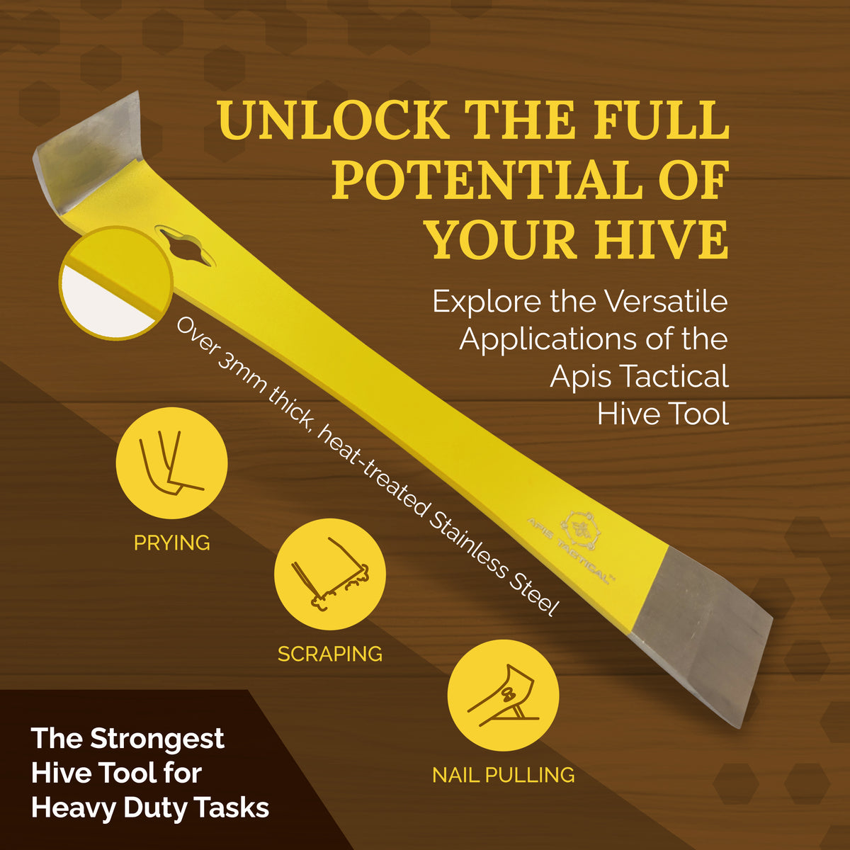 Heavy Duty Hive Tool