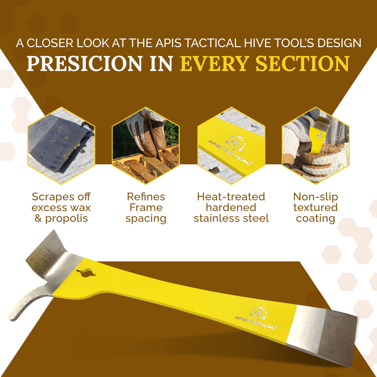 Type 2 Heavy Duty Hive Tool