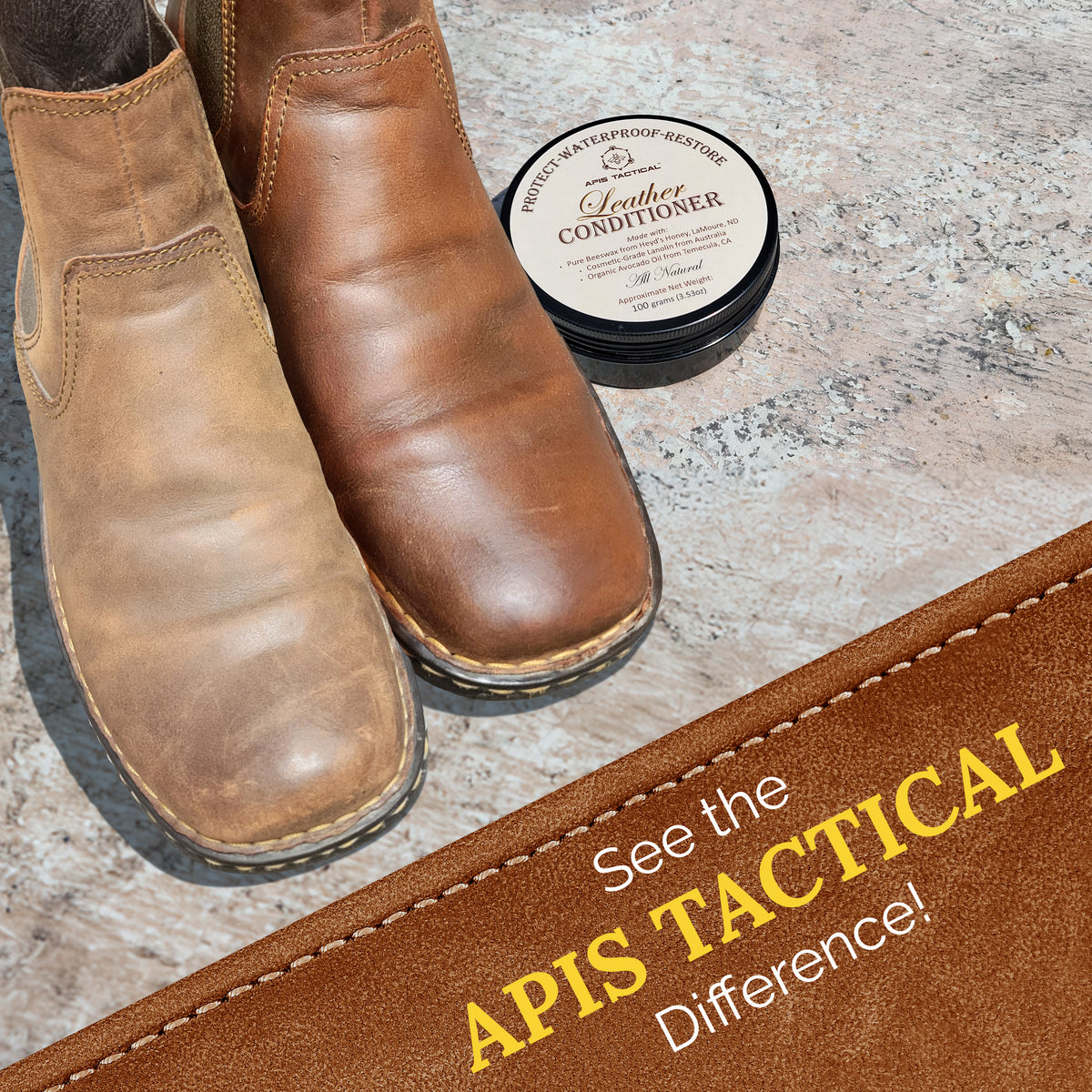 Apis Tactical Leather Conditioner