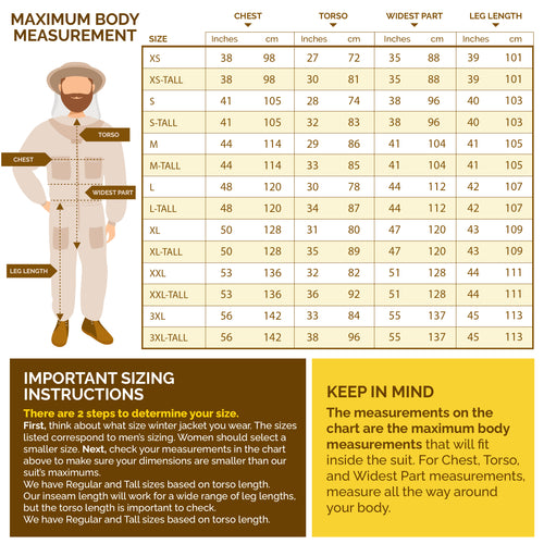 Apis Tactical PRO Full-Length Beekeeping Suit