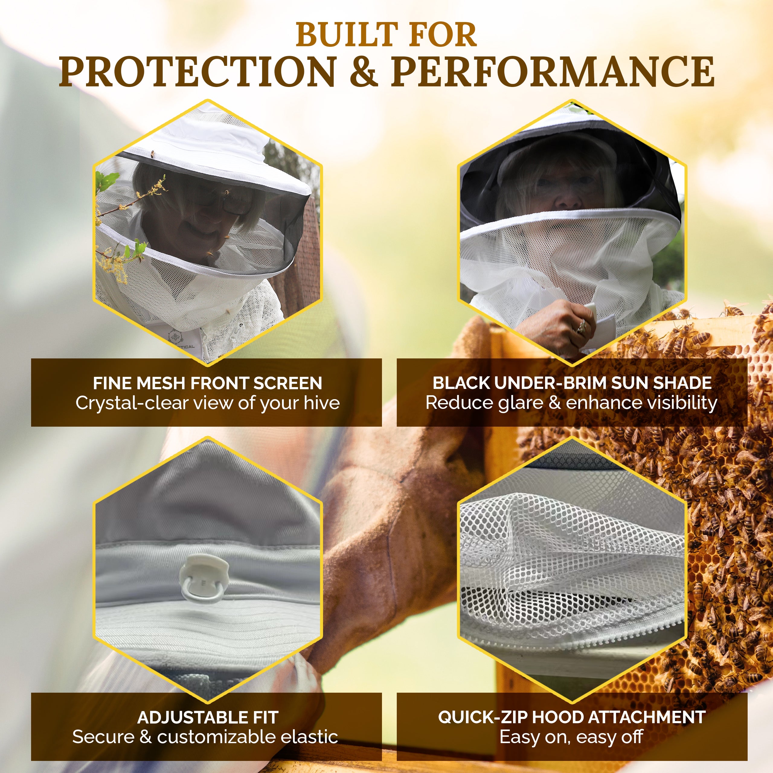 Apis Tactical Beekeeping Round Hood