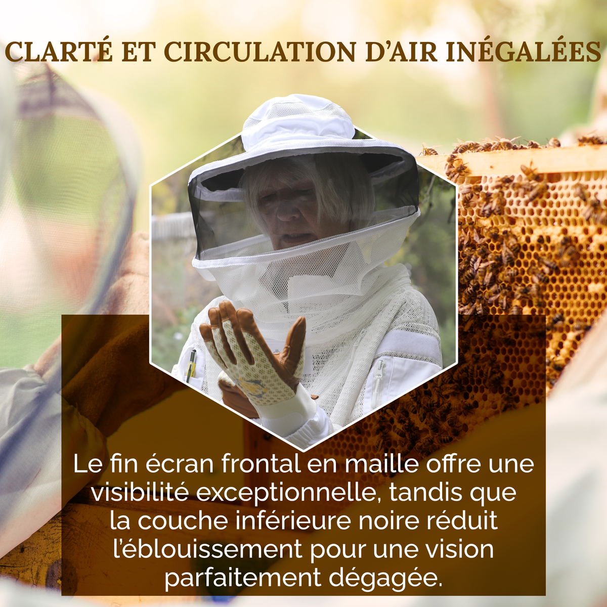 Cagoule d’apiculture Apis Tactical