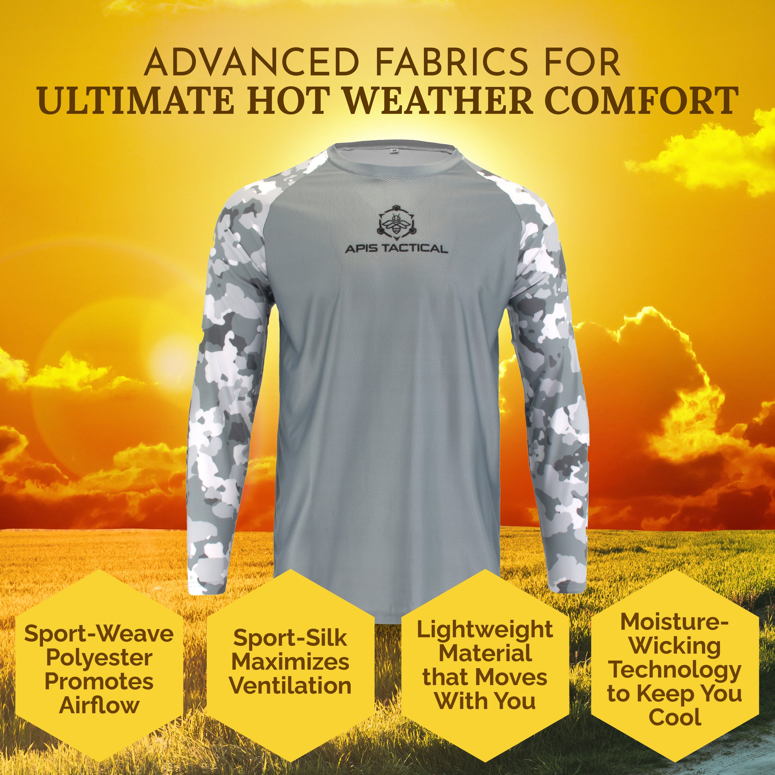 Hot Weather Long Sleeve Shirt