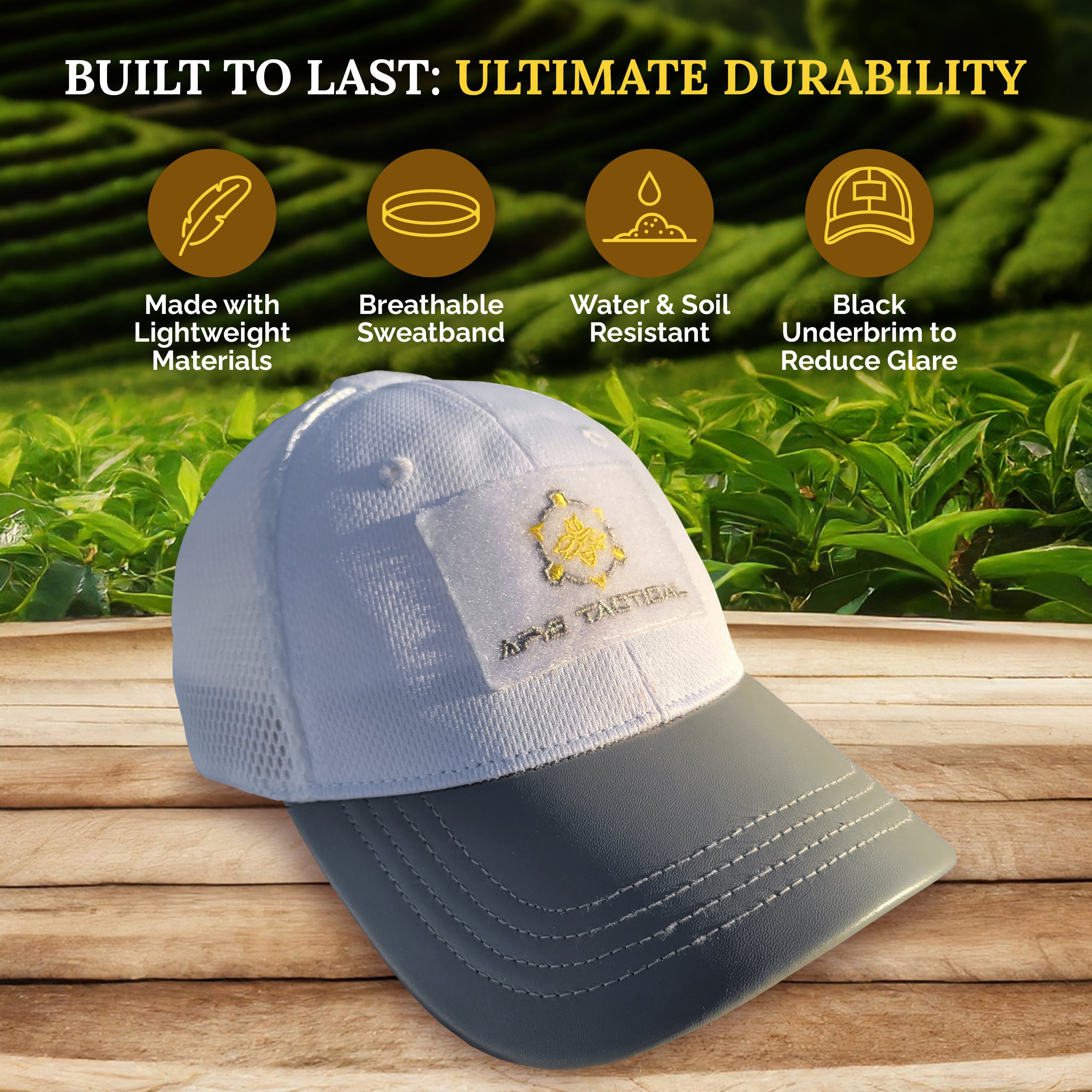 Apis Tactical Performance Tactical Hat - White