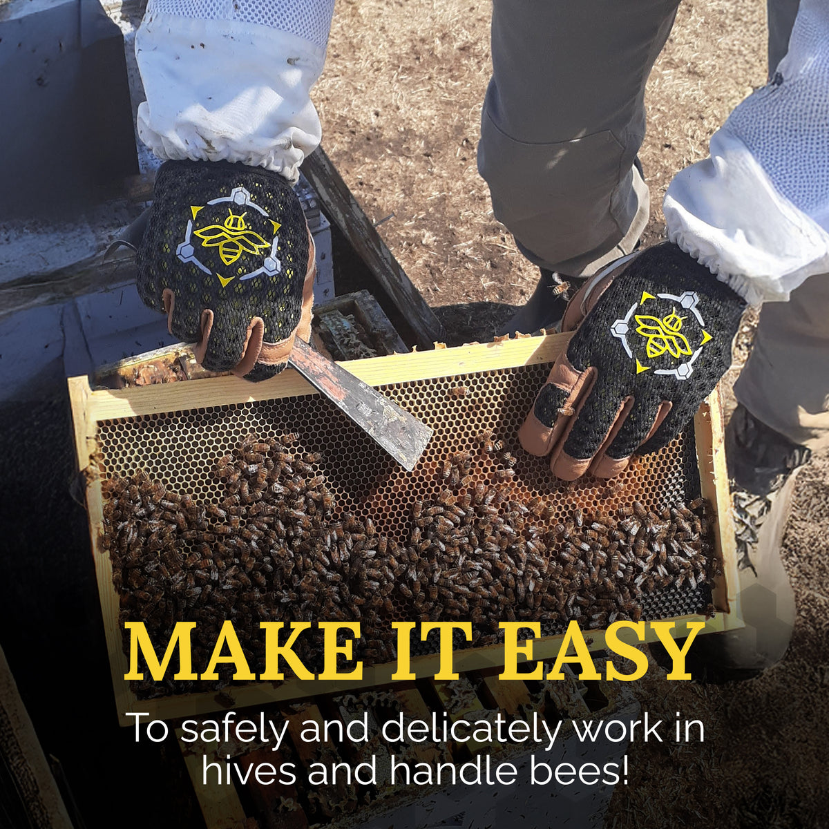 Apis Tactical PRO Beekeeping Gloves