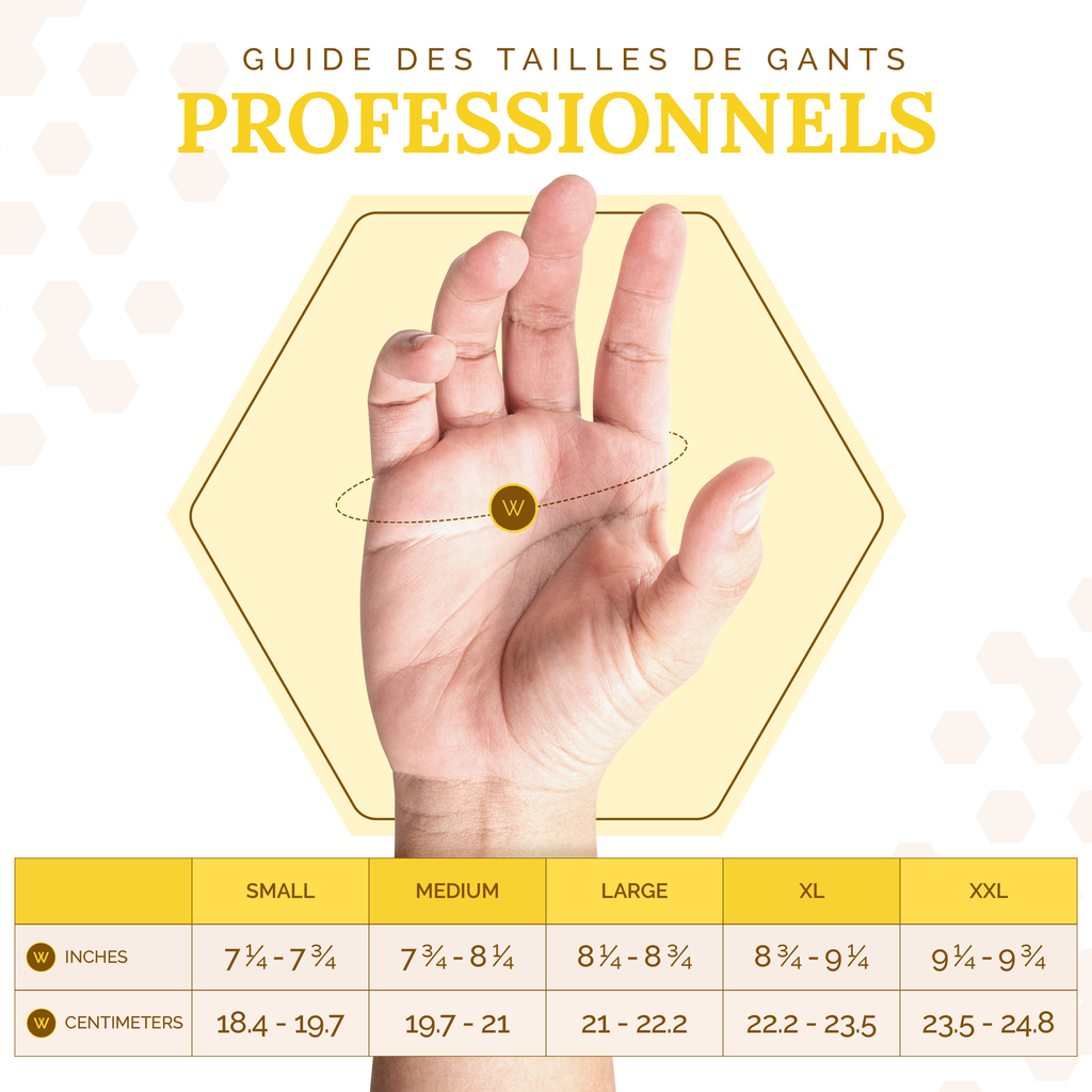 Gants d'apiculture robustes Apis Tactical