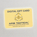 Apis Tactical Gift Card